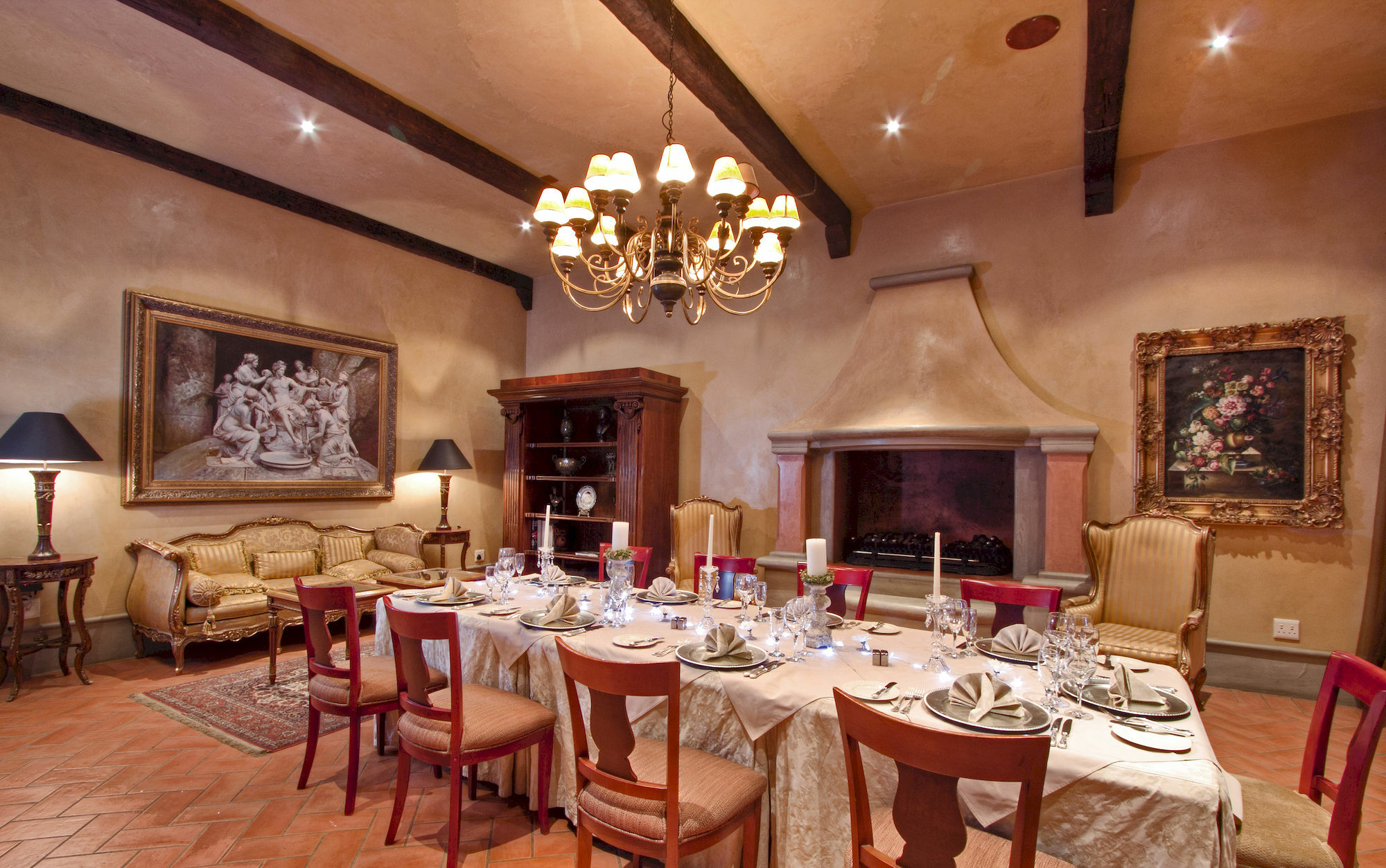 Castello Di Monte Hotel Pretoria Bagian luar foto